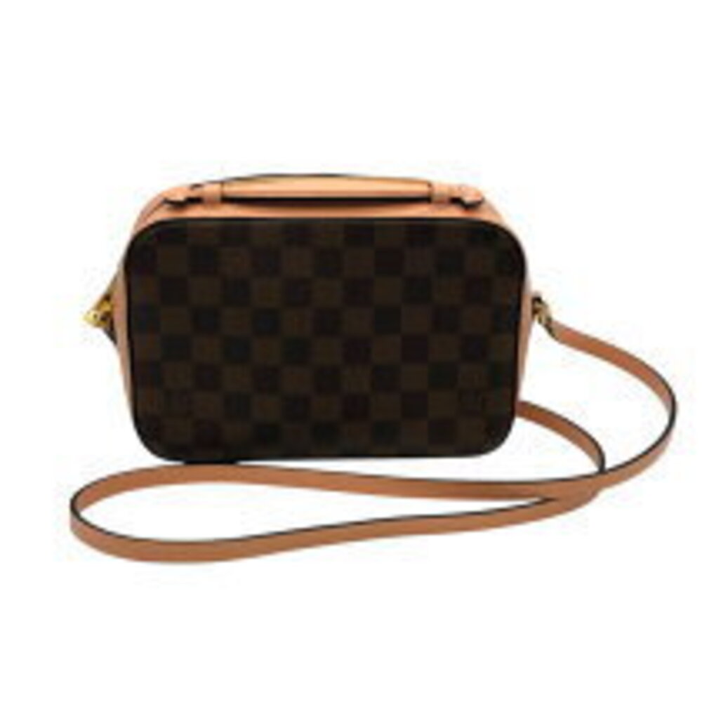 Louis Vuitton Shoulder Brown Venus Damier Monica Canvas Ebene Santa Bag